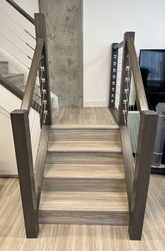 Asymmetric handrails