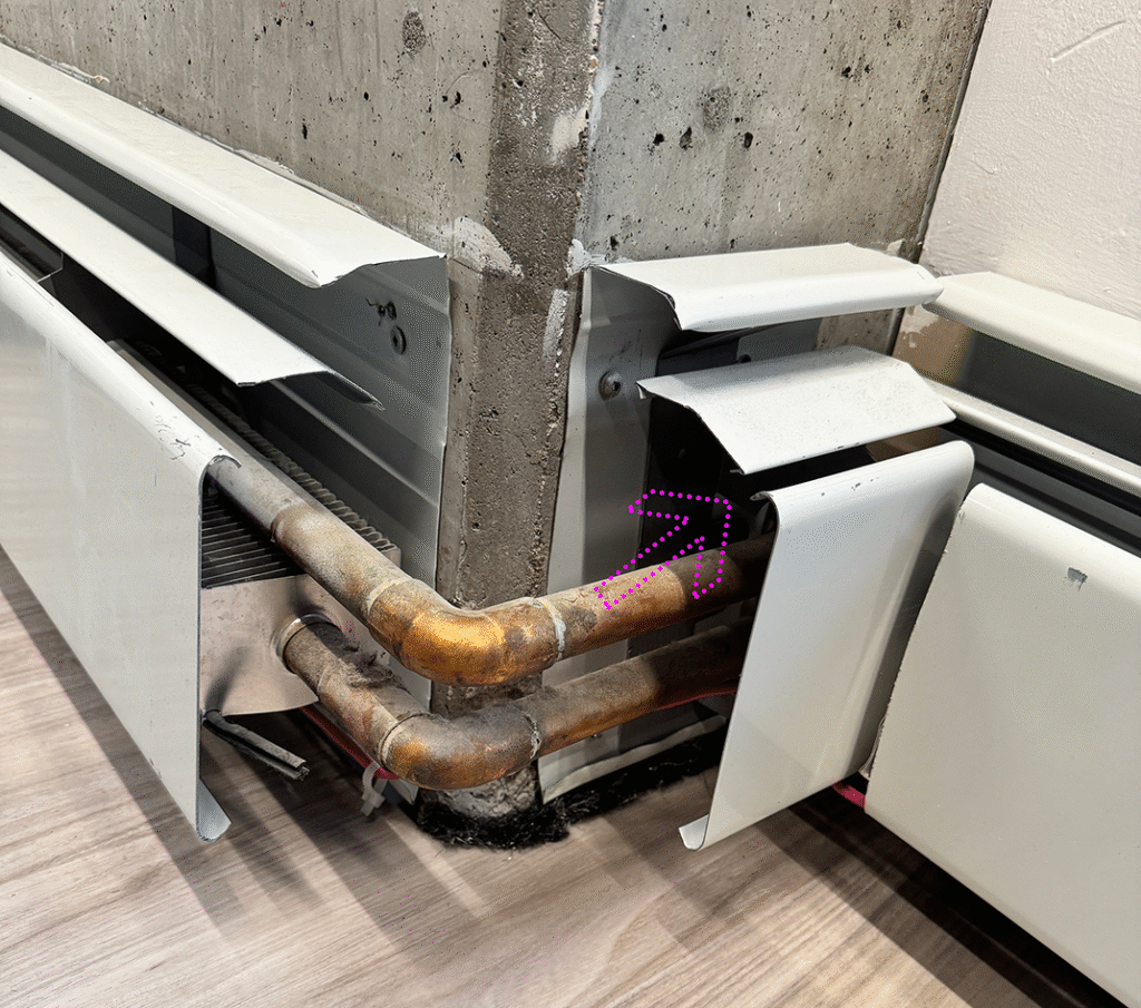 These pieces are balancing on a single hook